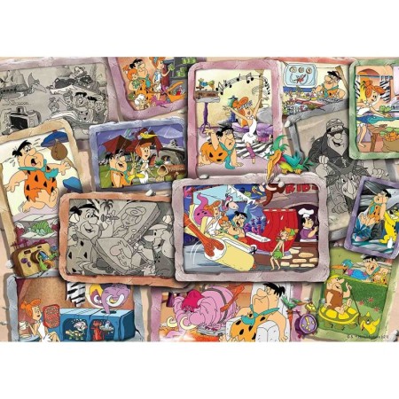 Puzzle Familia Flintstone 1000 Piese Ravensburger - 1