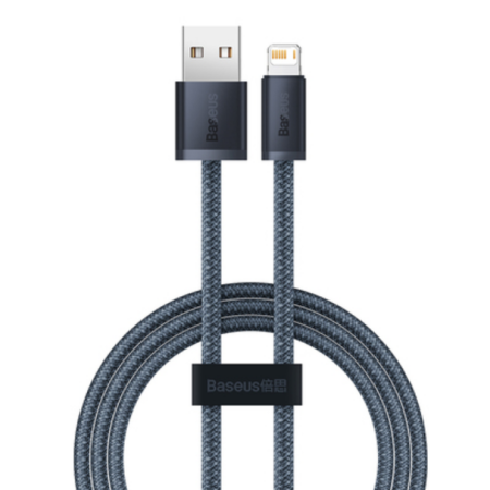 Cablu alimentare si date Baseus Dynamic Series, Fast Charging Data Cable pt. smartphone, USB la Lightning Iphone 2.4A, 1m, braid