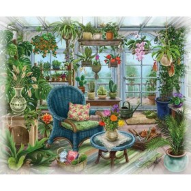 Puzzle Exit Sera Cu Flori, 99 Piese Ravensburger - 1