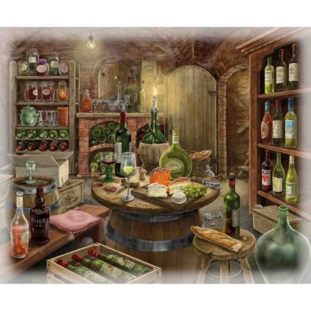 Puzzle Exit Pivnita Cu Vinuri, 99 Piese Ravensburger - 1