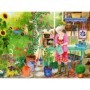 Ravensburger - Puzzle pentru varstnici gradinarit cu sablon de imagine si suport din carton 100 piese mari XL Ravensburger - 3