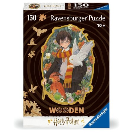 Ravensburger - Puzzle contur din lemn Harry Potter 150 piese Ravensburger - 1