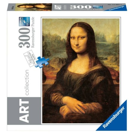 Ravensburger - Puzzle colectia de arta Leonardo da Vinci Mona Lisa 300 piese Ravensburger - 1