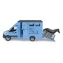Bruder - Transportor De Animale Mercedes Benz Cu Un Cal Bruder - 4