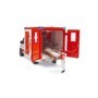 Bruder - Ambulanta Mercedes Benz Cu Sofer Si Sirena Bruder - 4