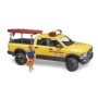 Bruder - Masina Lifeguard Ram 2500 Cu Figurina Si Caiac Bruder - 3