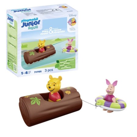 Playmobil Junior Disney aventura pe apa a lui Winnie si Piglet Playmobil - 1