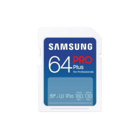 Card de Memorie Micro Secure Digital Card Samsung, PRO Plus, 64GB, MB-SD256S/EU, Clasa U1, V10, pana la 120MB/S SAMSUNG - 1