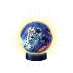 Puzzle 3D luminos astronaut 72 piese