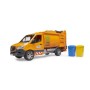 Bruder Sprinter de gunoi municipal Mercedes Benz si 2 pubele Bruder - 5