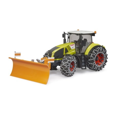Bruder Tractor Claas Axion 950 cu lanturi de zapada si lama de plug Bruder - 1
