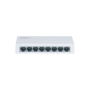 Switch Dahua 8 porturi Unmanaged, PFS3008-8ET-L, Interfata: 8 x 10/100 Mbps, Capacitate: 1.6 Gbit, Packet Forwarding Rate: 1.190