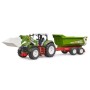 Bruder Tractor Roadmax cu incarcator frontal si remorca basculabila Bruder - 1