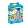 Playmobil - Figurina manager cu animalut de colectie caine Dalmatian Playmobil - 2