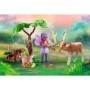 Playmobil - Set starter Zane si animalele padurii Playmobil - 4