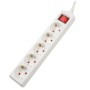 PRELUNGITOR SPACER, Schuko x 5, conectare prin Schuko (T), cablu 3 m, 16 A, max. 3500W, protectie supratensiune, protectie copii