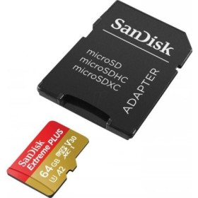 Card de Memorie SanDisk, 64GB, UHS-I, Class 10, 80MB/s + Adaptor SANDISK - 1