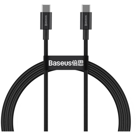 Cablu alimentare si date Baseus Superior, Fast Charging Data Cable pt. smartphone, USB la Lightning Iphone 2.4A, 1m, negru BASEU