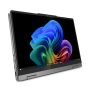 Laptop Lenovo IdeaPad 5 2-in-1 14Q8X9, 14" WUXGA (1920x1200) OLED 400nits Glossy, 100% DCI-P3, 60Hz, TÜV Low Blue Light, Glass, 