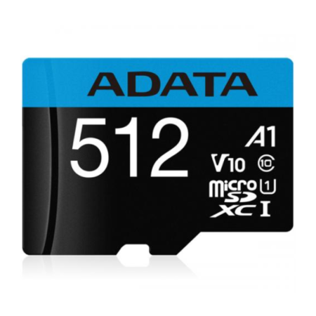 Card de Memorie  Adata 512GB citire 100 MB/s, scriere 25 MB/s, clasa de viteza 10 ADATA - 1