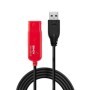 Cablu Lindy 12m USB 2.0 Active Extension LINDY - 1