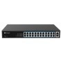 POE Switch Milesight 24 Porturi POE MS-S0224-GL, Porturi: 24X10/100MbpsPoEports(RJ45)+2X1000Mbps uplink ports, Alimentare: Built