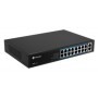 POE Switch Milesight 16 Porturi POE MS-S0216-GL, Porturi: 16X10/100MbpsPoEports(RJ45) +2X1000Mbps uplink ports, Alimentare: Buil