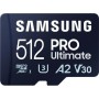 Card de Memorie Micro Secure Digital Card Samsung Pro Ultimate, 512GB, MB-MY128SA/WW, Clasa 10, pana la 200MB/S, cu adaptor SAMS