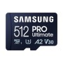 Card de Memorie Micro Secure Digital Card Samsung Pro Ultimate, 512GB, MB-MY128SA/WW, Clasa 10, pana la 200MB/S, cu adaptor SAMS