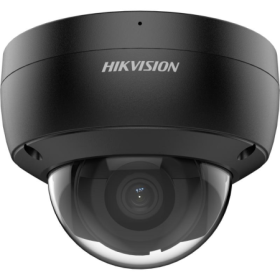 Camera de supraveghere IP Dome 6MP Hikvision DS-2CD2166G2-ISU(2.8MM) (C)/BK, lentila fixa: 2.8mm, iluminare min: Color: 0.003 Lu