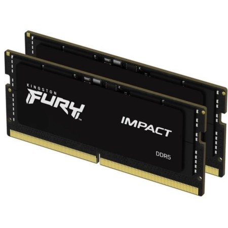 Memorie RAM notebook Kingston  64GB, DDR5, 5600MHz, CL40, 1.1v, Dual Channel Kit, FURY Impact, KINGSTON - 1