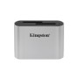 Card reader Kingston, USB 3.2, Supported Cards: UHS-II SD cards/Backwards-compatible with UHS-I SD cards KINGSTON - 3