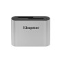 Card reader Kingston, USB 3.2, Supported Cards: UHS-II SD cards/Backwards-compatible with UHS-I SD cards KINGSTON - 4