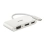 D-Link DUB-V310 3-in-1 USB-C Hub with HDMI, VGA and DisplayPort DUB-V310 ,1* USB-C connector , 1* HDMI Port, 1* VGA, 1* DisplayP