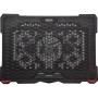 Cooling pad Serioux, SRXNCP035, Dimensiuni: 415*295*27mm , Compatibilitate maxima laptop: 17.3 inch, Numar ventilatoare: 5, Dime