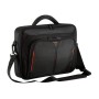 Geanta laptop Targus Classic+ Clamshell, pentru laptopuri de 15.6", dimensiuni: 42 x 8 x 38cm, dimensiuni compartiment laptop: 3
