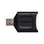 Card reader Kingston, USB 3.2 Gen1, Connector: USB-A, UHS-II Class, Compatible with: Windows® 10, Windows 8.1, Windows 8, Mac OS