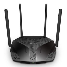 Mercusys MR60X Dual-Band WiFi 6 Router (AX15000), Standarde wireless: Wi-Fi 802.11ax / ac / a / b / g / n, Viteza wireless:   12