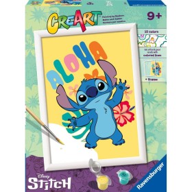 Ravensburger - CreArt pictura pe numere pentru copii Aloha Disney Stitch Ravensburger - 1