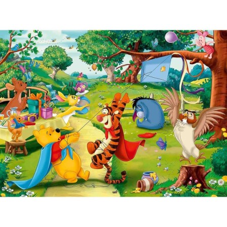Puzzle Winnie The Pooh Salvatorul, 100 Piese Ravensburger - 1