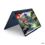 Laptop Lenovo IdeaPad 5 2-in-1 14IAL10, 14" WUXGA (1920x1200) IPS 300nits Glossy, 45% NTSC, 60Hz, TÜV Low Blue Light, Glass, Tou