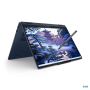 Laptop Lenovo IdeaPad 5 2-in-1 14IAL10, 14" WUXGA (1920x1200) IPS 300nits Glossy, 45% NTSC, 60Hz, TÜV Low Blue Light, Glass, Tou