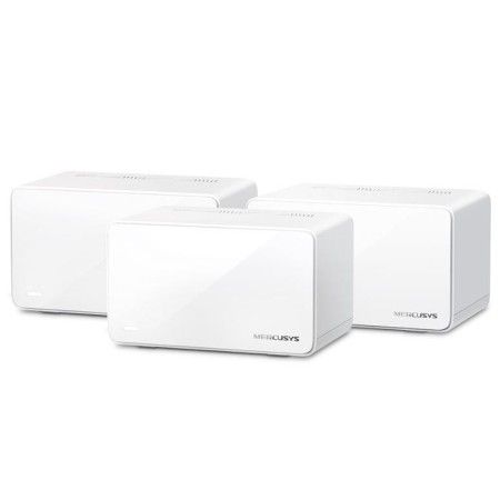 Mercusys AX6000 Whole Home Wi-Fi6 system HALO H90X(3-PACK),wi-fi 6 Dual-Band, Standarde Wireless: IEEE 802.11ax/ac/n/a 5 GHz, IE