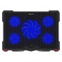 Cooling pad Tellur Basic, 17", 5 ventilatoare, LED, 2USB, Negru TELLUR - 3