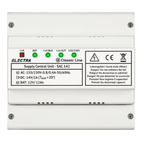 Sursa de alimentare in comutatie cu back-up SAC 142 - ELECTRA SAC.142 ELECTRA - 1