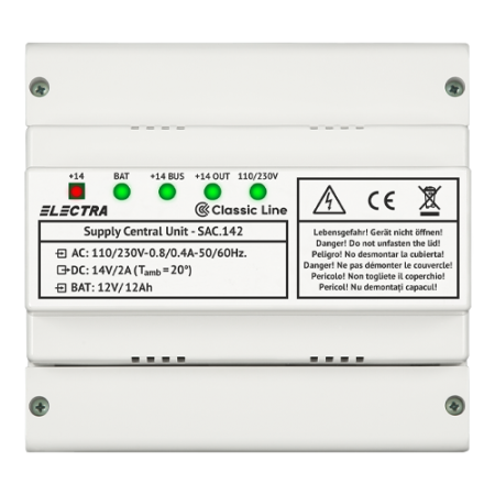 Sursa de alimentare in comutatie cu back-up SAC 142 - ELECTRA SAC.142 ELECTRA - 1