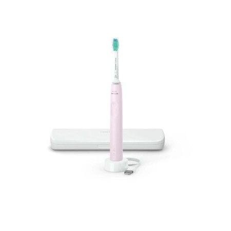 Periuta de dinti sonica electrica Philips Sonicare Seria 3100 HX3673/11, 31000 miscari/minut, 1 mod de curatare, senzor presiune
