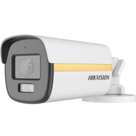 Camera de supraveghere Bullet 2MP Hikvision DS-2CE12DF3T-LSE(2.8MM), lentila fixa: 2.8mm, iluminare min.: 0.0005 Lux @ (F1.0, AG