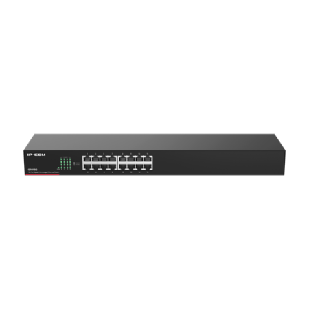 Switch 16 porturi Gigabit, Unmanaged, 1U - IP-COM G1016G IP-COM - 1