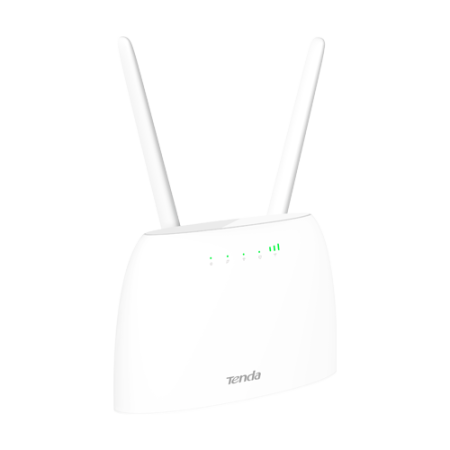 Router 4G, Wi-Fi, N300, 2.4GHz, 1 x SIM, 2 x RJ45 10/100 Mbps, 1 x RJ11 - TENDA TND-4G06 TENDA - 1
